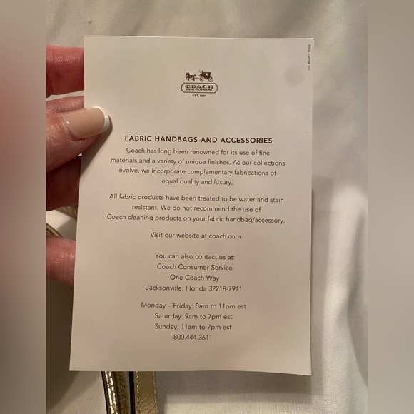 💜HP💜 Retired NWOT Coach Poppy Madras Plaid Sequined Pink Colorful Plaid Metallic - Picture 7 of 17